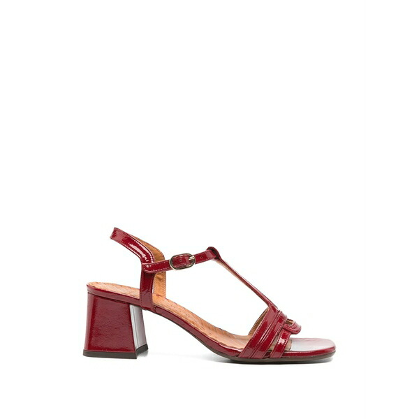 チエミハラ レディース サンダル シューズ T-strap sandals Red｜asty 53,280円