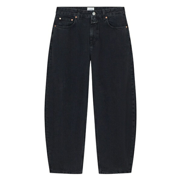 クローズド レディース デニムパンツ ボトムス Balloon jeans Black｜asty