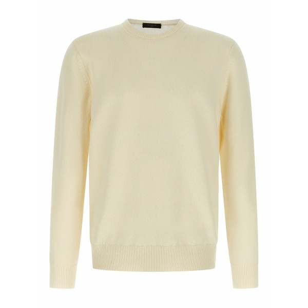 ザノーネ メンズ ニット\u0026セーター アウター Crew-neck long-sleeves sweater White