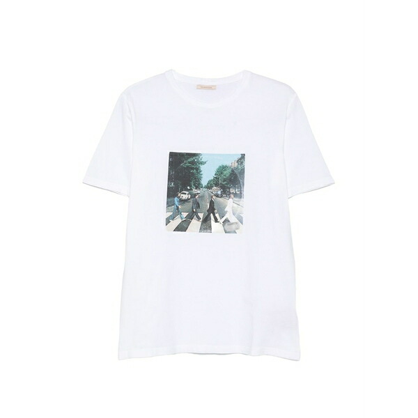 トラマロッサ メンズ プルオーバー トップス X the beatles printed t-shirt White