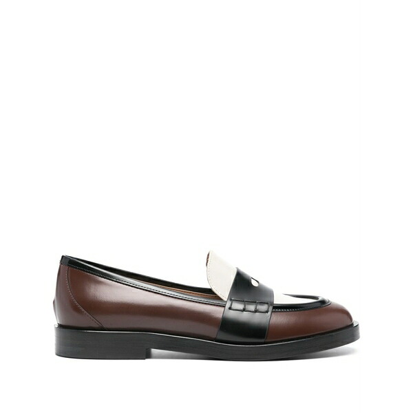 ロベルトフェスタ レディース スリッポン・ローファー シューズ Aliah leather loafers Brown