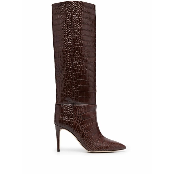 パリテキサス レディース ブーツ シューズ Stiletto 85 boots Brown|asty