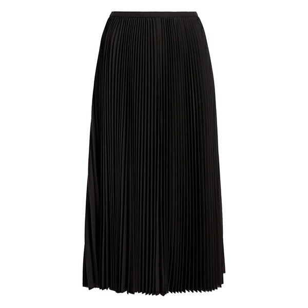 プロエンザショラー レディース スカート ボトムス Straight-waistband midi pleated skirt Brown|asty