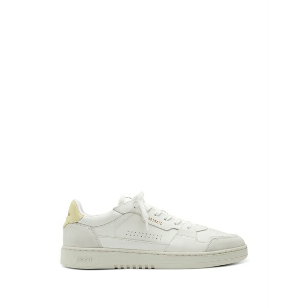 アクセルアリガト メンズ スニーカー シューズ Dice lo perforated sneakers White