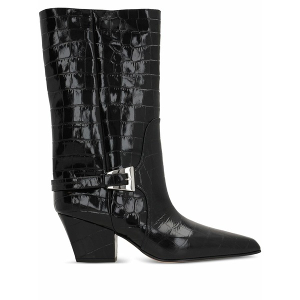 光の都市一つ星の州 レディース ブーツ シューズ 60粍 jane boots  Black