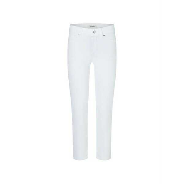 カンビオ レディース デニムパンツ ボトムス Piper slim-fit denim jeans White｜asty