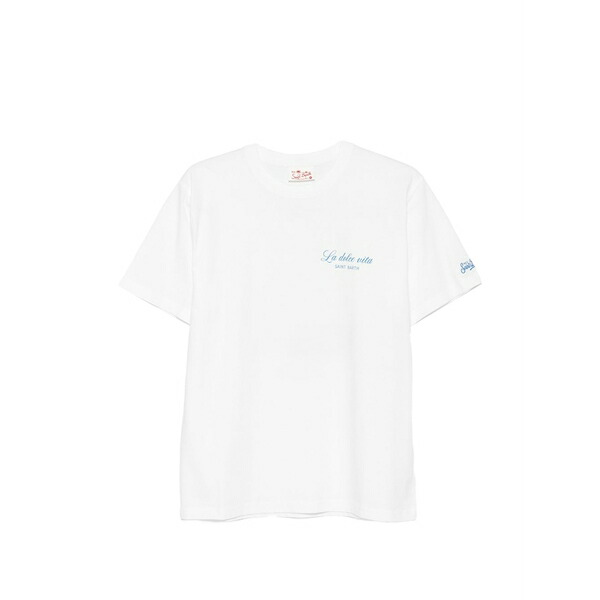 エムシーツーセイントバース メンズ プルオーバー トップス Portland print t-shirt White