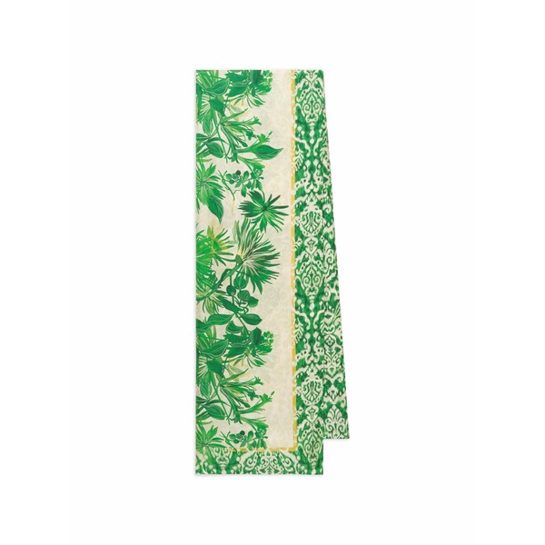 マリパルミ レディース えり巻き・袈裟・えり巻き 付属物 Floral print scarf  Green