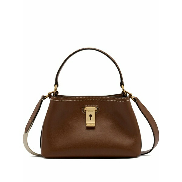 バリー レディース トートバッグ バッグ Mini lock me leather tote bag Brown