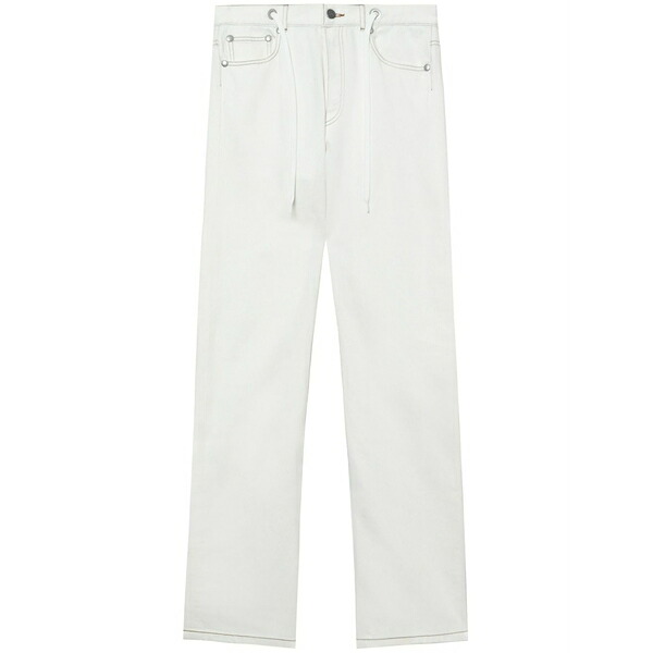 アーペーセー メンズ ジーンズズボン下 ボトムス Sureau mid-rise straight-leg jeans Neutrals