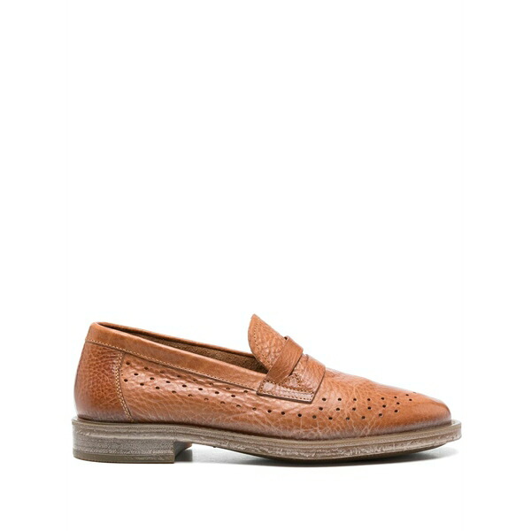 モマ レディース スリッポン・ローファー シューズ Office loafers Brown