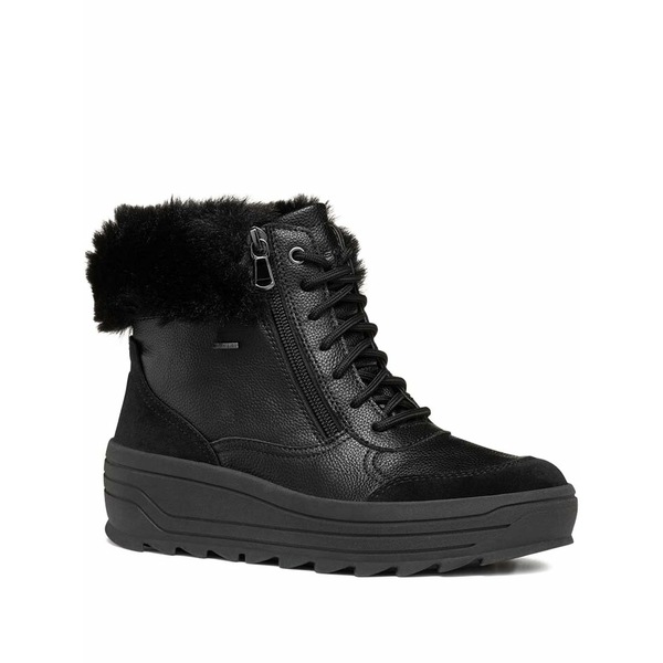 ジェオックス レディース ブーツ シューズ Milleiny abx boots Black|asty