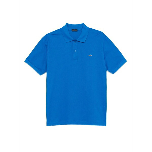 ポールアンドシャーク メンズ スポーツシャツ トップス Cotton polo shirt Blue
