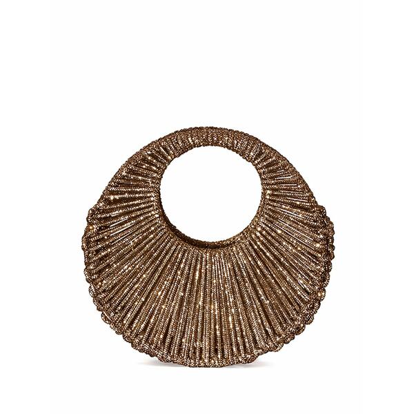 ヒボウラマ レディース トートバッグ バッグ Jaya embellished tote bag Gold｜asty