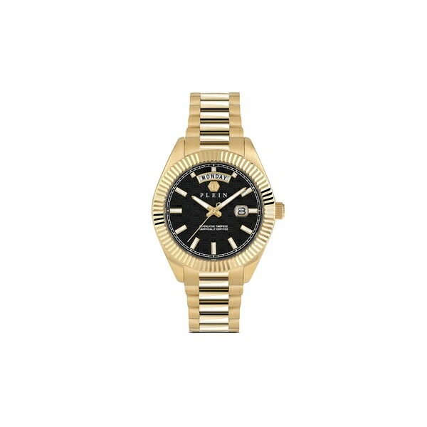 フィリップ飾り気の無い メンズ ウオッチ 付属品 Date superlative 42粍 Black