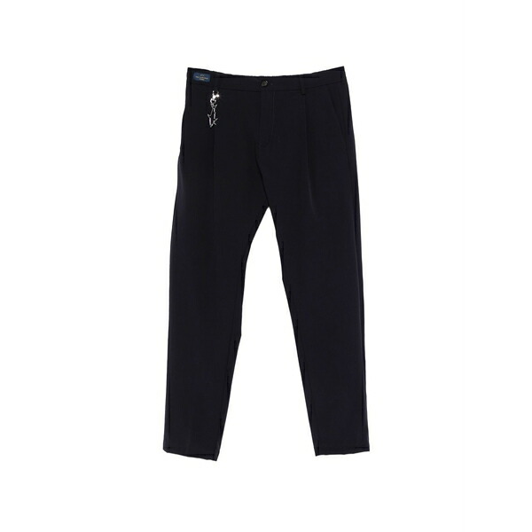 ポールアンドシャーク メンズ 心地好いズボン下 ボトムス Dynamic pleated trousers Blue
