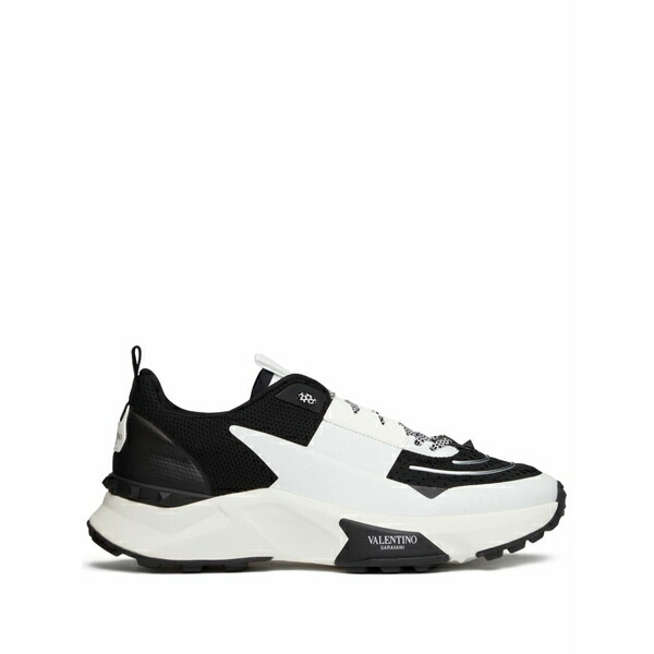 ヴァレンティノ ガラヴァーニ メンズ スニーカー シューズ True act studded panel sneakers White