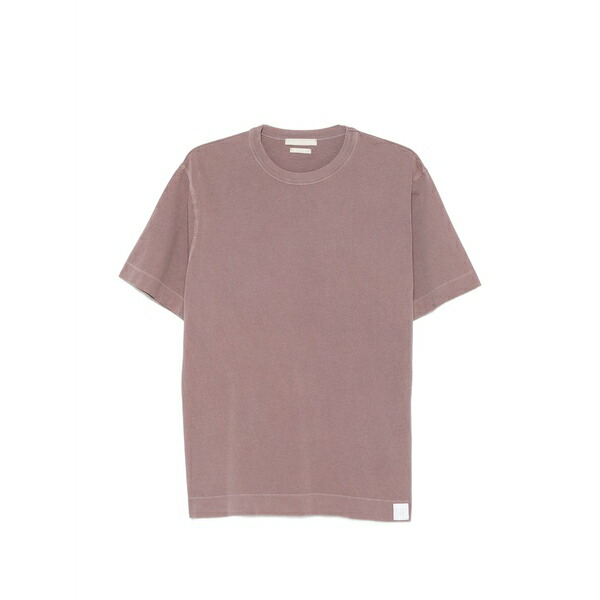 ダニエル フィエゾリ メンズ Tシャツ トップス Crew-neck short-sleeve t-shirt Purple|asty