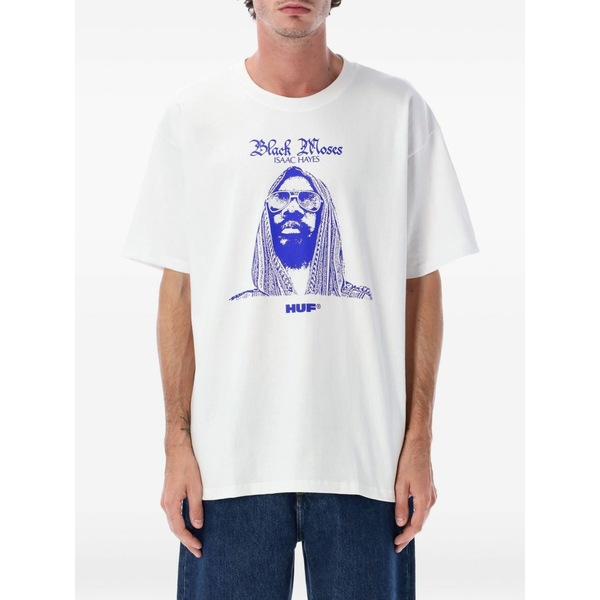 ハフ メンズ プルオーバー トップス X isaac hayes graphic t-shirt White