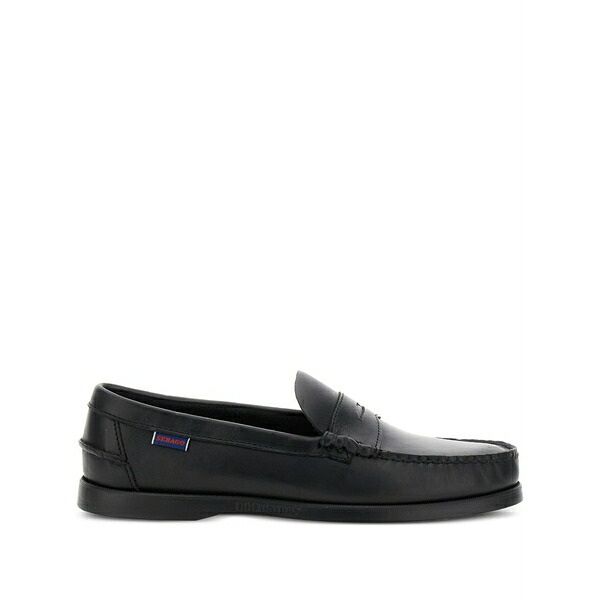 セバゴ メンズ スリッポン・ローファー シューズ Penny loafers Black