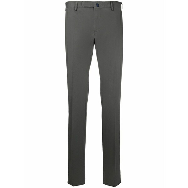 インコテックス メンズ カジュアルパンツ ボトムス Certified summer poplin trousers Grey