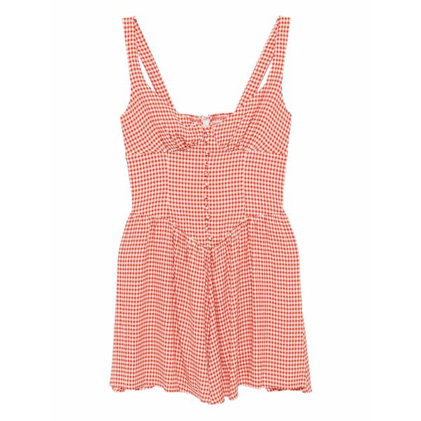 リフォメーション レディース 衣装 トップス Wynn dress Red ワンピーススーツ-レディースファッション