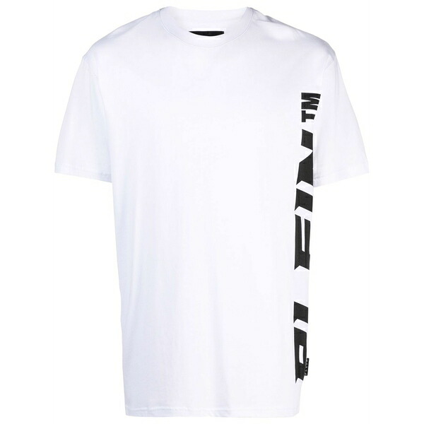 フィリップ飾り気の無い メンズ プルオーバー トップス Skull logo t-shirt White