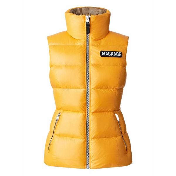 マッカージュ レディース 上衣＆上衣 アウター Chaya gilet Yellow