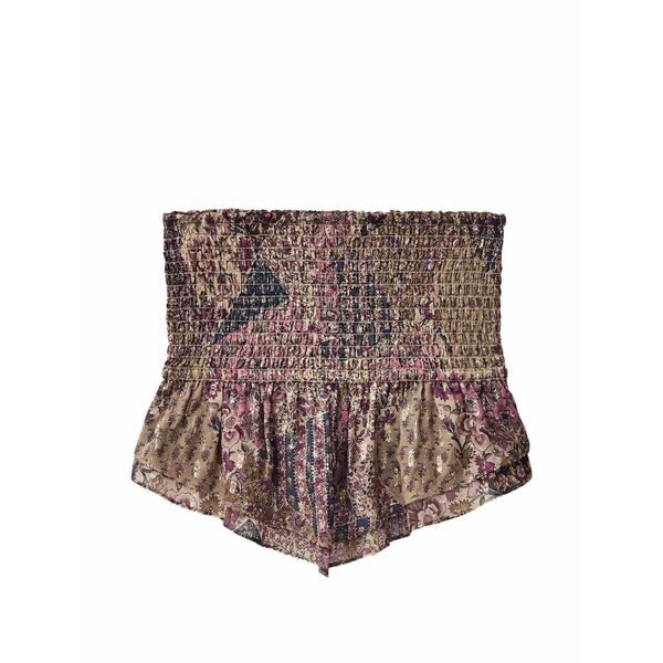 バッシュ レディース シャツ トップス Pretty shirred floral-print top Neutrals|asty
