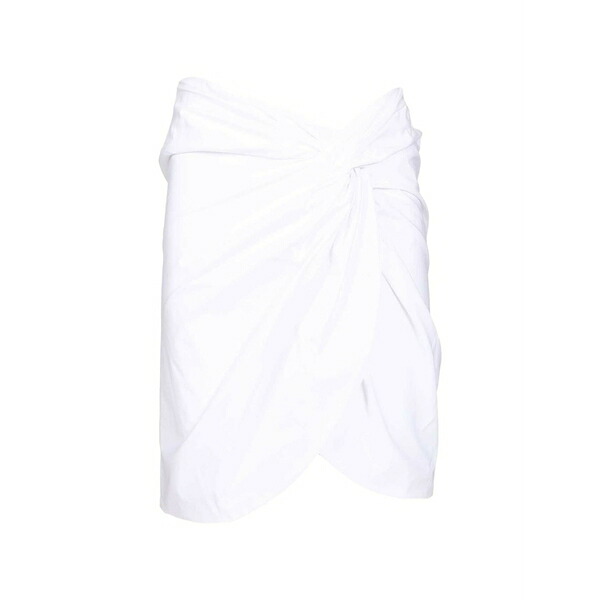 フェデリカ・トシ レディース スカート ボトムス Knot-detail polin mini skirt White｜asty 43,420円