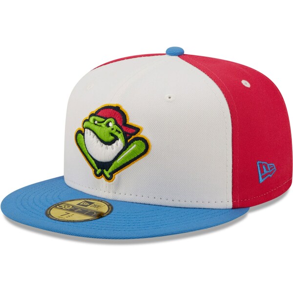 人気商品 アウトレット ニューエラ メンズ 帽子 アクセサリー Ranas De Rio New Era Copa De La Diversion 59fifty Fitted Hat White Red 割引ショップ Livinginmalta Com