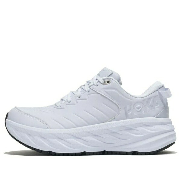 HOKA ONE ONE ホカオネオネ メンズ スニーカー 【HOKA ONE ONE Bondi SR 'White' 1110520-WWH】 サイズ US_9(27.0cm)｜asty