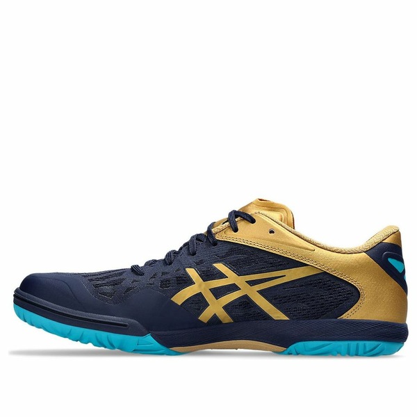 ASICS アシックス メンズ スニーカー 【ASICS Attack Dominate FF 2 'Peacoat Pure Gold' 1073A010-403】 サイズ US_5.5(23.5cm)|asty