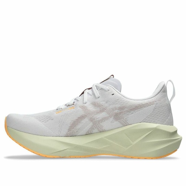 ASICS アシックス メンズ スニーカー 【ASICS Novablast 5 2E Wide Width 'White Fawn' 1011B975-101】 サイズ US_6(24.0cm)｜asty
