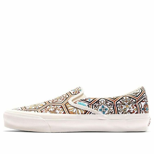 Vans バンズ メンズ スニーカー 【Vans KITH x Classic Slip-On 'Brown Moroccan Pattern' VN0A45JK2CN】 サイズ US_8.5(26.5cm)｜asty