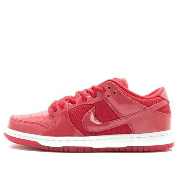 Nike ナイキ メンズ スニーカー 【Nike SB Dunk Low Pro 'Red Patent Leather' 304292-616】 サイズ US_5(23.0cm)|asty