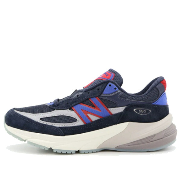 New Balance ニューバランス メンズ スニーカー 【New Balance x Kith x Madison Square Garden 990v6 Made in USA 'New York Rangers' U990KR6】 サイズ US_M_13｜asty