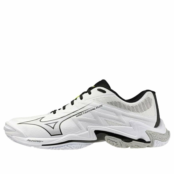 Mizuno ミズノ メンズ スニーカー 【Mizuno Wave Lightning Elite 'White Black' V1GA260051】 サイズ US_8(26.0cm)｜asty