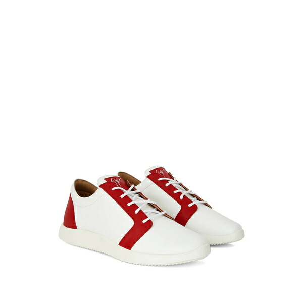 ☆大感謝セール】 ジュゼッペザノッティ メンズ スニーカー シューズ バイカラー white red fucoa.cl