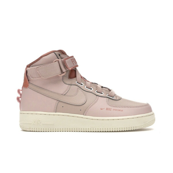 Nike ナイキ レディース スニーカー 【Nike Air Force 1 High Utility Particle Beige (Women's)】 サイズ US_7(24.0cm) Particle Beige/Particle Beige-Terra Blush-Light Cream｜asty 53,880円
