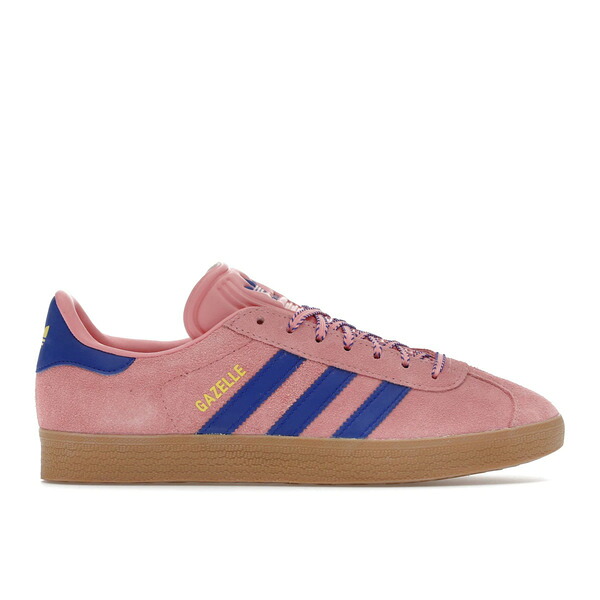 adidas アディダス レディース スニーカー  【adidas Gazelle Semi Pink Spark Lucid Blue Pure Sulfur (Women\u0027s)】  大きさ US_6.5(23.5糎) Semi Pink Spark/Lucid Blue/Pure Sulfur