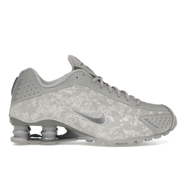 Nike ナイキ レディース スニーカー  【Nike Shox R4 Flat Pewter Floral (Women\u0027s)】  大きさ US_9.5(26.5糎) College Grey/Flat Pewter
