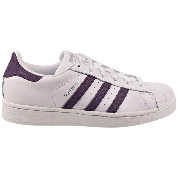 adidas アディダス レディース スニーカー 【adidas Superstar White Red Night (Women's)】 サイズ US_5.5(22.5cm) Footwear White/Red Night/Silver Metallic｜asty