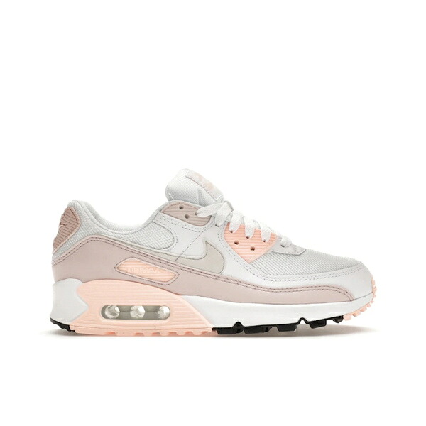 Nike ナイキ レディース スニーカー  【Nike Air Max 90 White Barely Rose (Women\u0027s)】  大きさ US_6(23.0糎) White/Barely Rose-Crimson Tint-Platinum Tint
