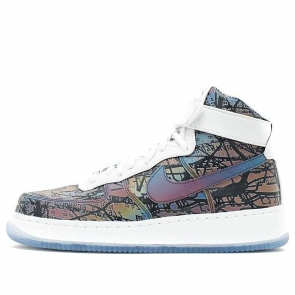 Nike ナイキ メンズ スニーカー /White 【Nike Air Force 1 Hi CMFT PRM 'Quai 54' 812981-900】 サイズ US_8(26.0cm)｜asty