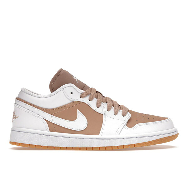 Jordan ジョーダン メンズ スニーカー 【Jordan 1 Low Gum White】 サイズ US_7.5(25.5cm) White/White-Hemp-Gum Yellow|asty