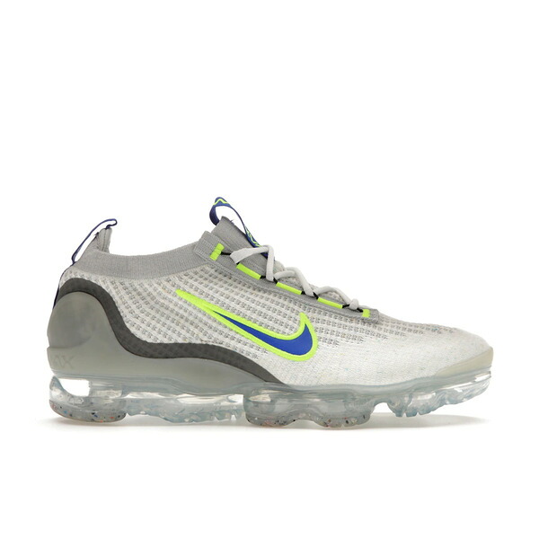 Nike ナイキ メンズ スニーカー  【Nike Air VaporMax 2021 White Royal Volt】  大きさ US_11(29.0糎) White/Royal/Volt