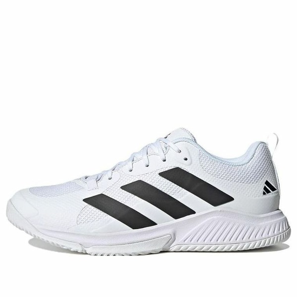 adidas アディダス メンズ スニーカー  【adidas Court Team Bounce 2.0 \u0027White Black\u0027 HR1239】  大いさ US_M_14.5 靴-スニーカー
