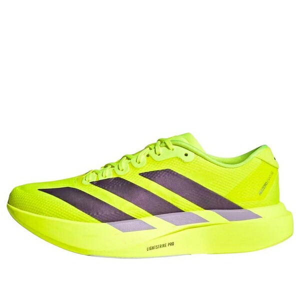 adidas アディダス メンズ スニーカー  【adidas Adizero Evo SL olar Yellow Aurora Plum JR2024】  サイズ US_M_15
