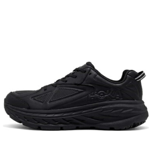 HOKA ONE ONE ホカオネオネ メンズ スニーカー  【HOKA ONE ONE Bondi LTR Wide \u0027Black\u0027 1019752-BLK】  大きさ US_10.5(28.5糎)